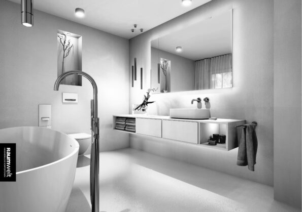 FUGENLOSES BADEZIMMER